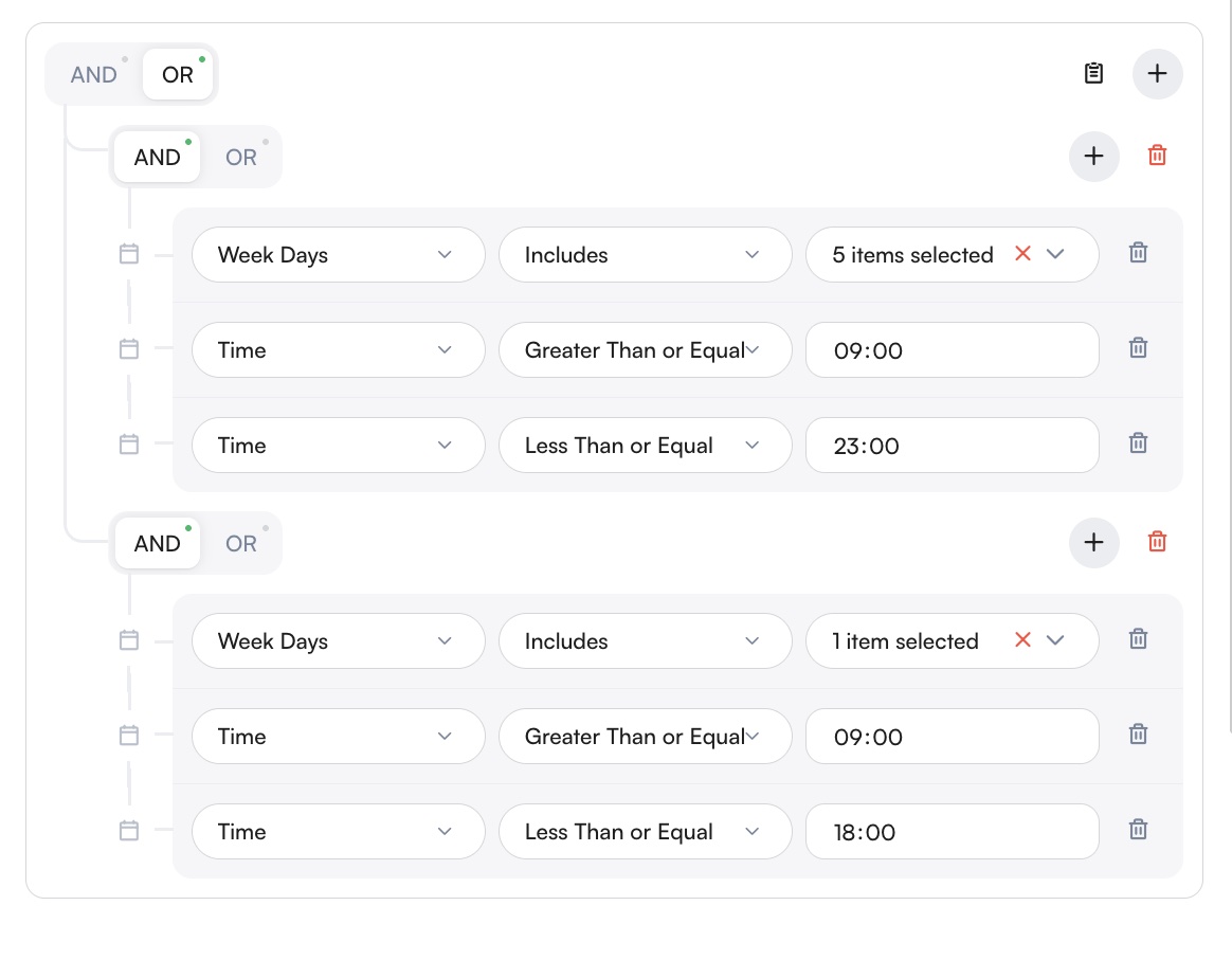 Settings Roles