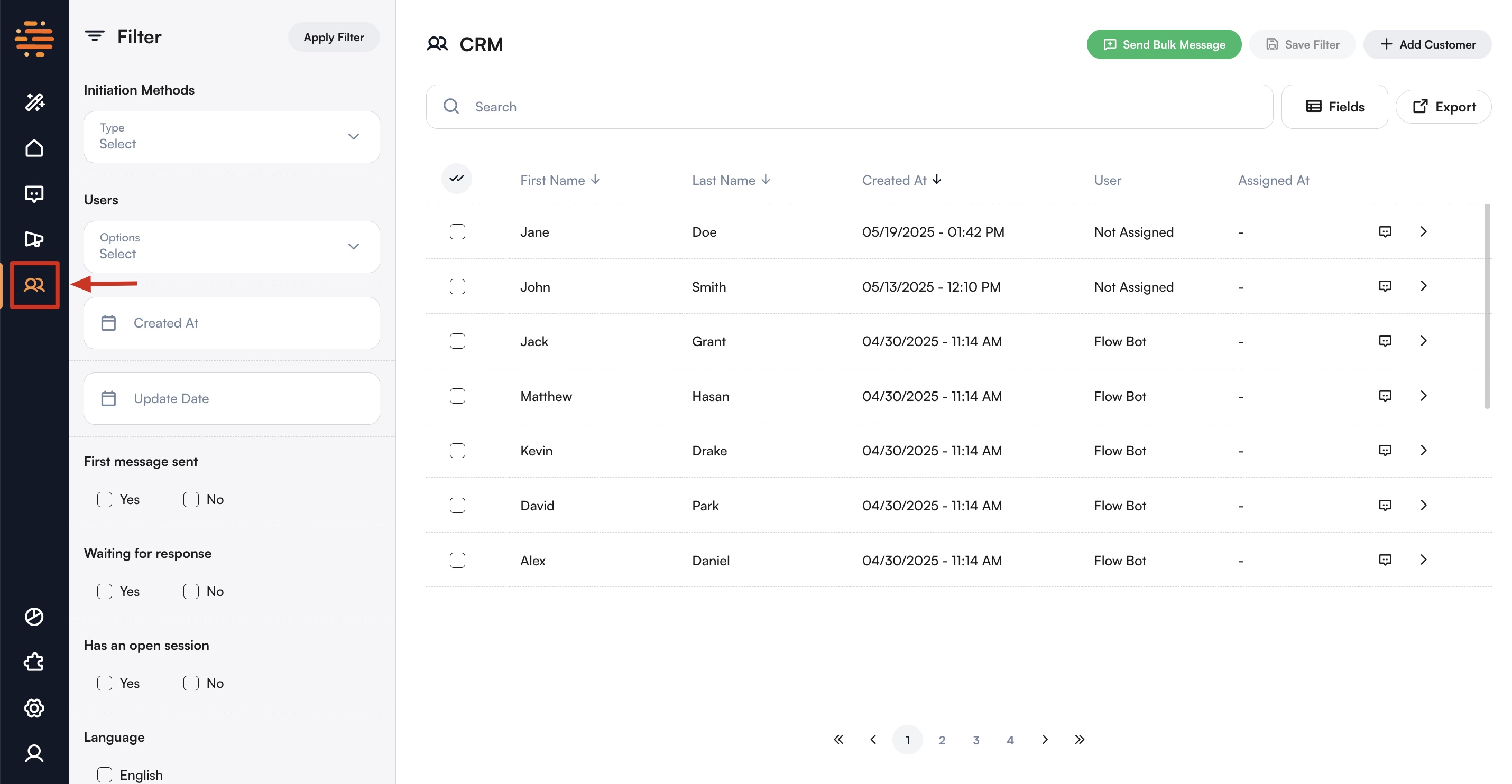 CRM Navigation