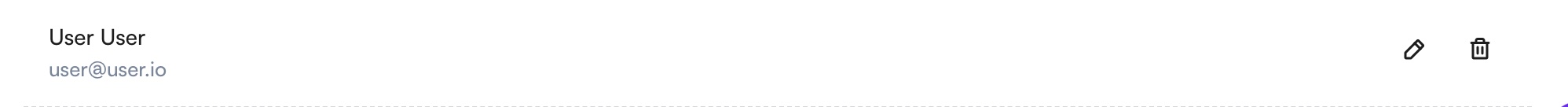 User on List